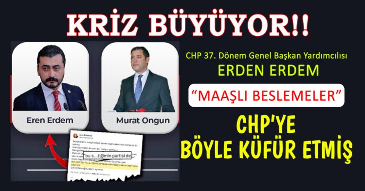 CHP’DE KRİZ BÜYÜYOR