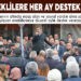AKIN EMEKLİLERE HER AY DESTEK VERECEK