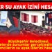 LİSELİLER SU AYAK İZİNİ HESAPLIYOR