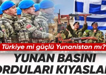 TÜRKİYE Mİ GÜÇLÜ ? YUNANİSTAN MI?