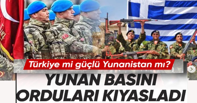 TÜRKİYE Mİ GÜÇLÜ ? YUNANİSTAN MI?
