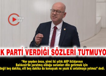 AK PARTİ VERDİĞİ SÖZLERİ TUTMUYOR