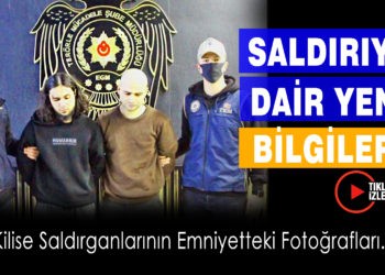 KİLİSE SALDIRGANLARININ EMNİYETTEKİ GÖRÜNTÜLERİ PAYLAŞILDI