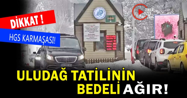 ULUDAĞA ÇIKANLAR ŞOK OLDU