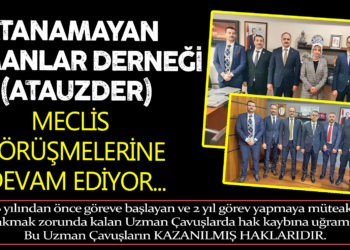 UZMAN ÇAVUŞLAR ATAMA İSTİYOR!