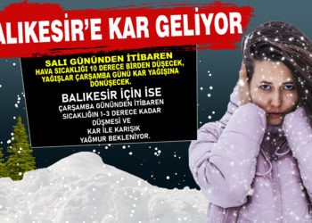 BALIKESİR’E KAR GELİYOR!