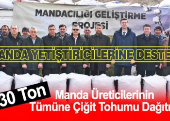 MANDA YETİŞTİRİCİLERİNE DESTEK