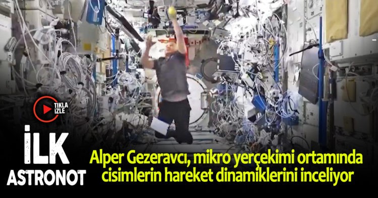 CİSİMLERİN HAREKET DİNAMİKLERİNİ İNCELEDİ