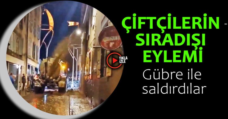 ÇİFTÇİLERİN SIRADIŞI EYLEMİ