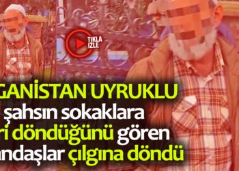 VATANDAŞ ÇILGINA DÖNDÜ