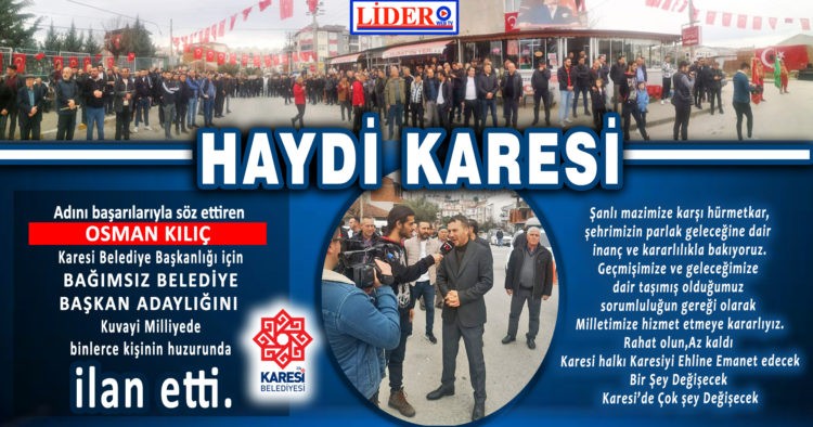 HAYDİ KARESİ