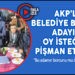 OY İSTEYECEĞİNE PİN PİŞMAN OLDU