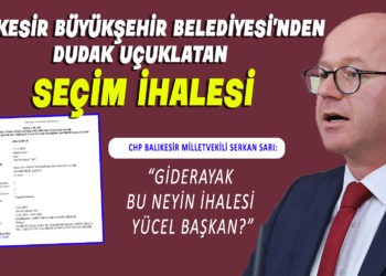 DUDAK UÇUKLATAN SEÇİM İHALESİ