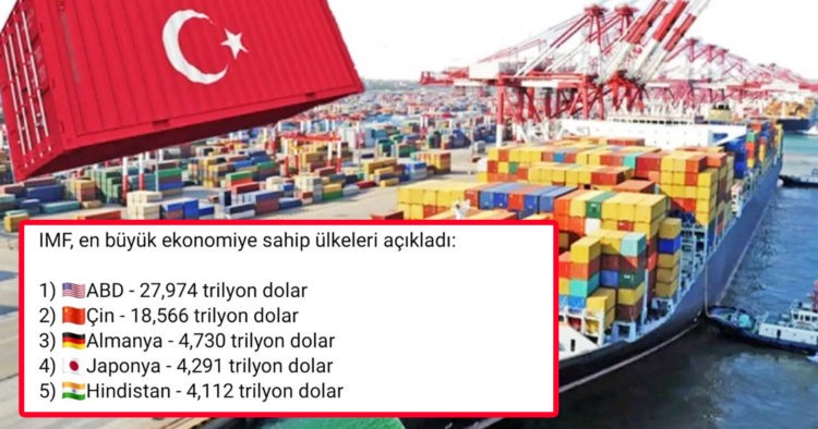 İMF, EN BÜYÜK EKONOMİYE SAHİP ÜLKELERİ AÇIKLADI