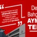 BAHÇELİ’DEN AYM’YE TEPKİ