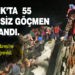 AYVALIK’TA 55 DÜZENSİZ GÖÇMEN YAKALANDI