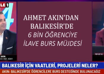 AHMET AKIN’DAN İLAVE BURS MÜJDESİ