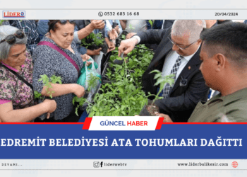 Edremit Belediyesi Ata Tohumları Dağıttı