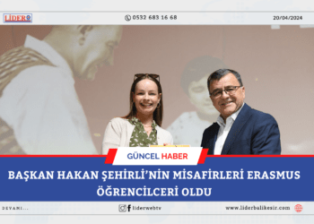 BAŞKAN HAKAN ŞEHİRLİ’NİN MİSAFİRLERİ ERASMUS ÖĞRENCİLCERİ OLDU