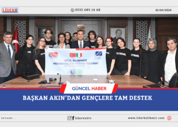 Başkan Akın’dan Gençlere Tam Destek