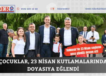 Çocuklar, 23 Nisan kutlamalarında doyasıya eğlendi