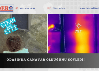 Odasında canavar olduğunu söyledi, evin duvarından çıkan şoke etti