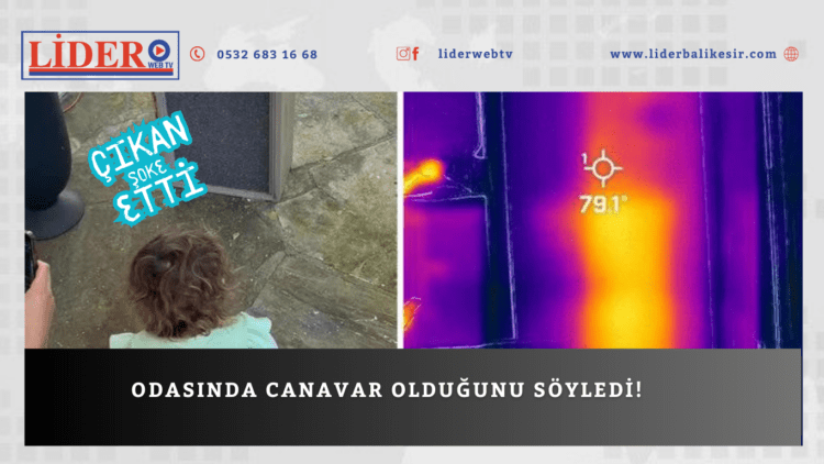 Odasında canavar olduğunu söyledi, evin duvarından çıkan şoke etti