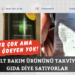 CİLT BAKIM ÜRÜNÜNÜ TAKVİYE GIDA DİYE SATIYORLAR