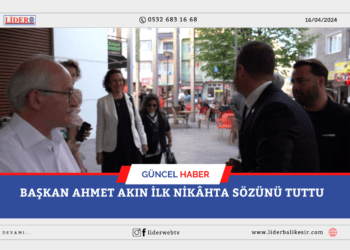 Başkan Ahmet Akın İlk Nikâhta Sözünü Tuttu