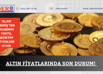 Altın fiyatlarında son durum! İslam Memiş’ten ‘Haberim yoktu, geciktim’ diyenlere uyarı: “Bugün, yarın, akşam, sabah”