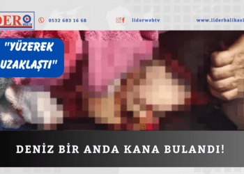 Deniz bir anda kana bulandı!