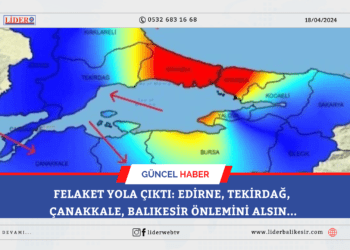 Felaket yola çıktı: Edirne, Tekirdağ, Çanakkale, Balıkesir önlemini alsın…