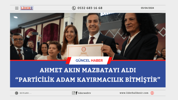 “PARTİCİLİK ADAM KAYIRMACILIK BİTMİŞTİR”