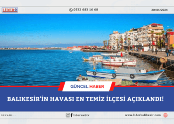 Balıkesir’in havası en temiz ilçesi açıklandı! 