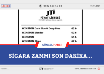 Sigaraya zam!