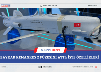 Baykar KEMANKEŞ 2 füzesini attı: İşte özellikleri