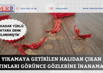 Yıkamaya getirilen halıdan çıkan altınları görünce gözlerine inanamadı!