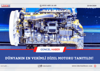Dünyanın en verimli dizel motoru tanıtıldı!