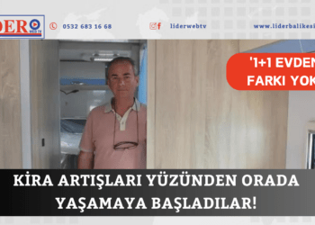 Kira artışları yüzünden orada yaşamaya başladılar!