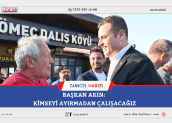 Başkan Akın: Kimseyi Ayırmadan Çalışacağız