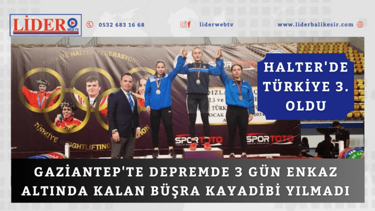 Gaziantep’te depremde 3 gün enkaz altında kalan Büşra Kayadibi yılmadı