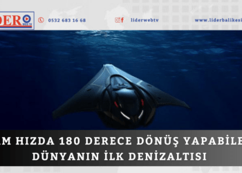 Tam hızda 180 derece dönüş yapabilen dünyanın ilk denizaltısı