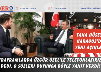Gazeteci Taha Hüseyin Karagöz kimdir? Taha Hüseyin Karagöz Özgür Özel görüşmesinin ayrıntıları…
