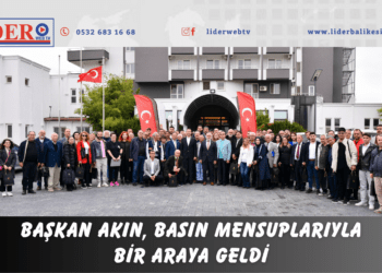 Başkan Akın, basın mensuplarıyla bir araya geldi
