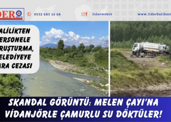 Skandal görüntü: Melen Çayı’na vidanjörle çamurlu su döktüler!