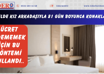 Otelde kız arkadaşıyla 81 gün boyunca konakladı! Ücret ödememek için bu yöntemi kullandı…