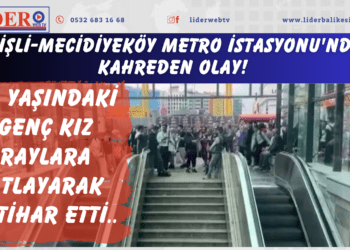 Şişli-Mecidiyeköy Metro İstasyonu’nda kahreden olay! 22 yaşındaki genç kız raylara atlayarak intihar etti..