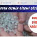 Dolu ile birlikte yağıyordu! Erimeyen cismin gizemi çözüldü