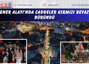 Fener Alayı’nda caddeler kırmızı beyaza büründü