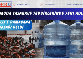 Kamuda tasarruf tedbirlerinde yeni adım! Meclis’e damacana yasağı geldi